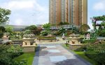 楼顶花园景观建筑效果图