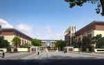 学校人视点建筑效果图