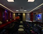 KTV大包厢设计效果3D模型