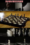 下国际象棋高清实拍视频素材