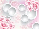 3D玫瑰花