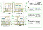 户型别墅设计CAD图纸