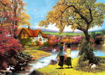 乡村油画
