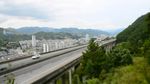 高速延时车流素材