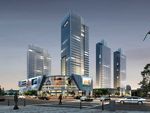 购物广场住宅区建筑效果图