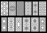 镂空雕花