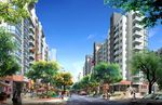 商业街建筑效果图