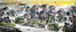 山水画