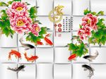 家和富贵牡丹花