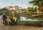 乡村油画