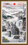 山水国画
