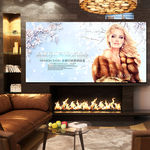 皮草展销会展板