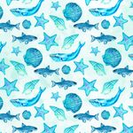 海洋生物图案