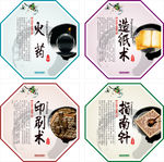 活字印刷术 四大发明素材