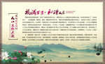 中国风宣传栏展板模板