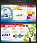企业展板企业宣传栏公司照片墙