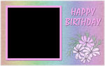 相框 生日快乐