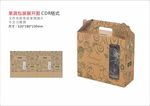 果蔬包装展开图