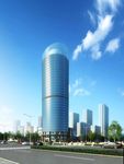 商业大厦建筑效果图