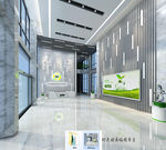环保科技技术展厅前台