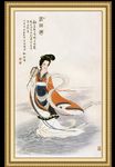 洛神图  古典美女