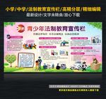 法制教育宣传栏