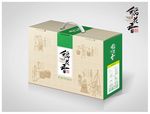 稻花香米包装平面图