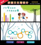 校园文化墙 照片墙
