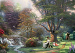 乡村油画