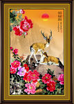 国画牡丹