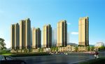 高层住宅建筑效果图