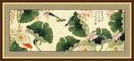 国画荷花
