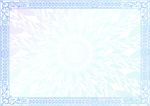 蓝紫点-防伪证书纹