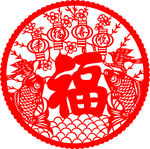 鱼剪纸