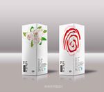 玫瑰花茶茉莉花茶设计  展开图