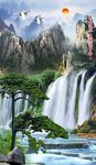 竖幅高山流水