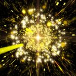 光系粒子爆炸游戏特效
