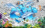 3D卡通海洋背景