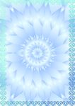淡兰花 加盟证书纹