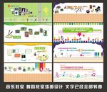 音乐舞蹈教室内墙