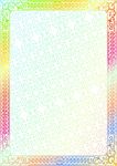 彩炫花容 证书底纹