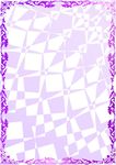 粉紫花 商业证书纹