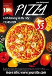 经典披萨pizza促销宣传海报