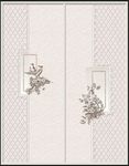 花卉移门