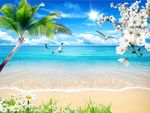 海滩风景