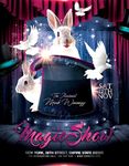 梦幻魔术之夜魔术表演宣传海报
