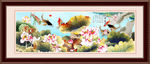 国画荷花
