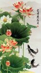 荷花图