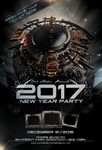 炫酷新年年会音乐狂欢盛典海报