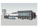 办公楼建筑草图大师SU模型
